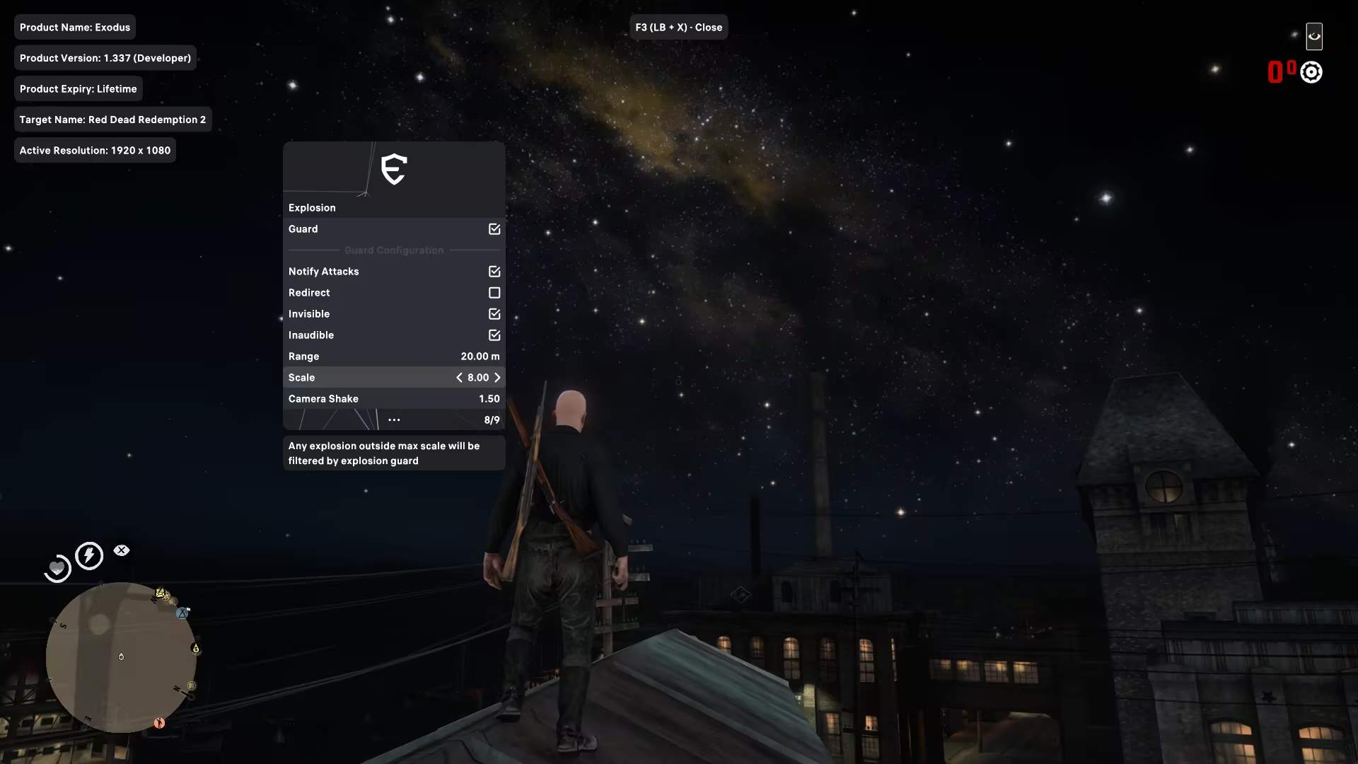 RDR2辅助菜单 Exodus丨埃及 功能截图 5
