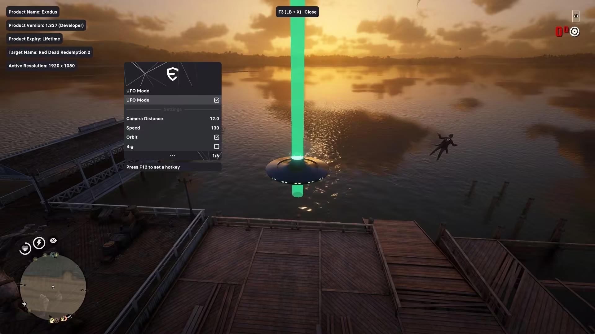 RDR2辅助菜单 Exodus丨埃及 功能截图 6