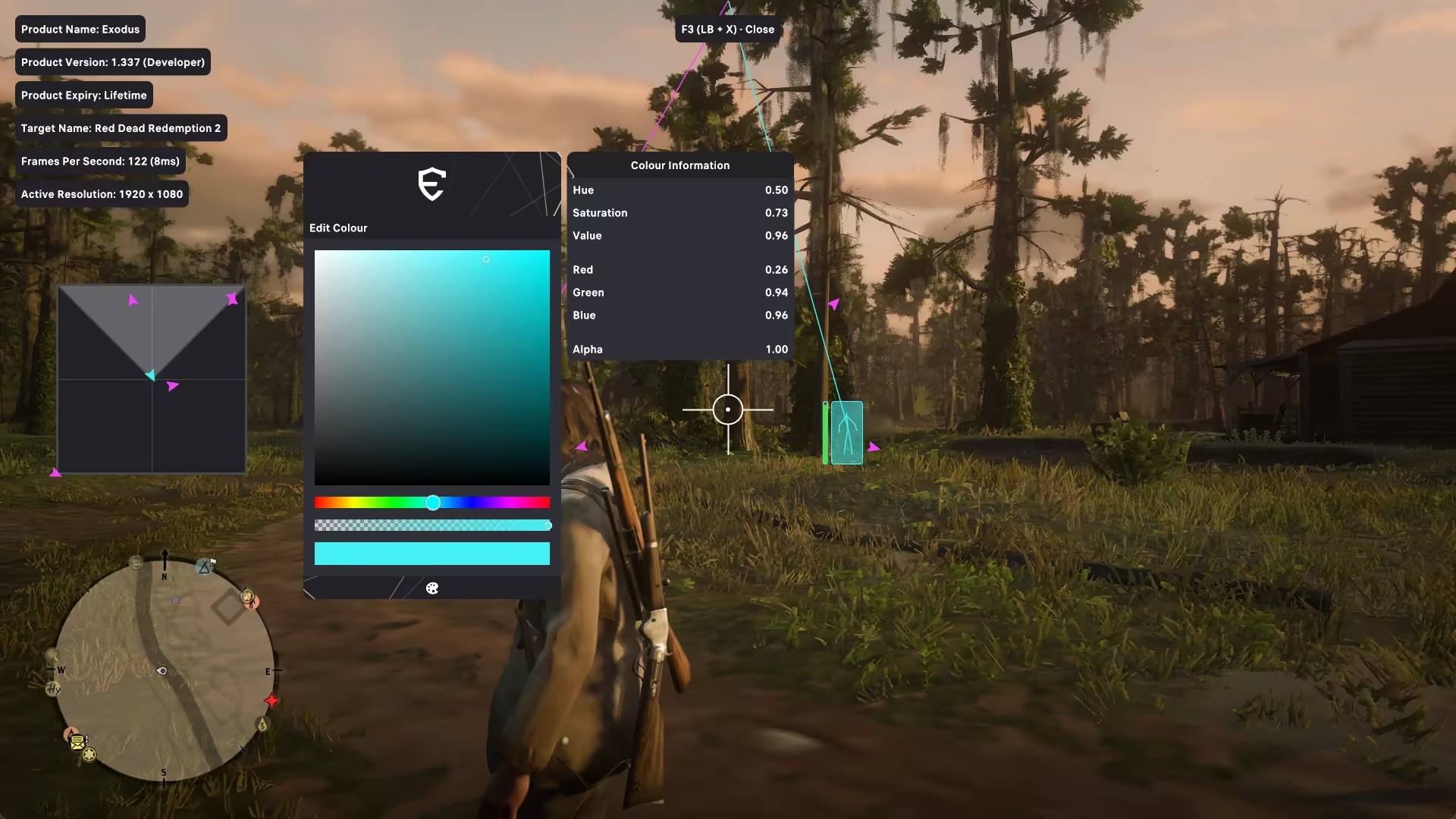 RDR2辅助菜单 Exodus丨埃及 功能截图 7